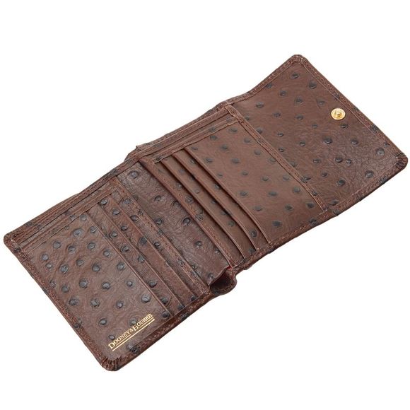 Dooney & Bourke Saffiano Leather Wallet - Small Flap Credit Card Wallet In Black | Minimalist & Sleek - View #2